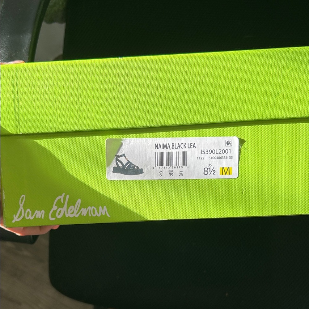 Sam Edelman Naima Leather Sandals - Picture 2 of 5